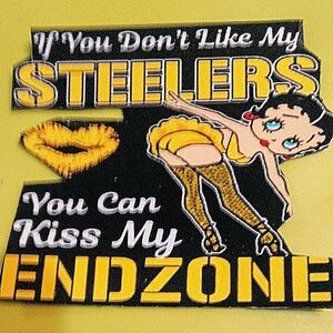 Steelers 3D Magnet with Betty Boop